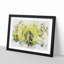 Marvellous Elephant in a Green Forest - Framed Print-56842940-56842946