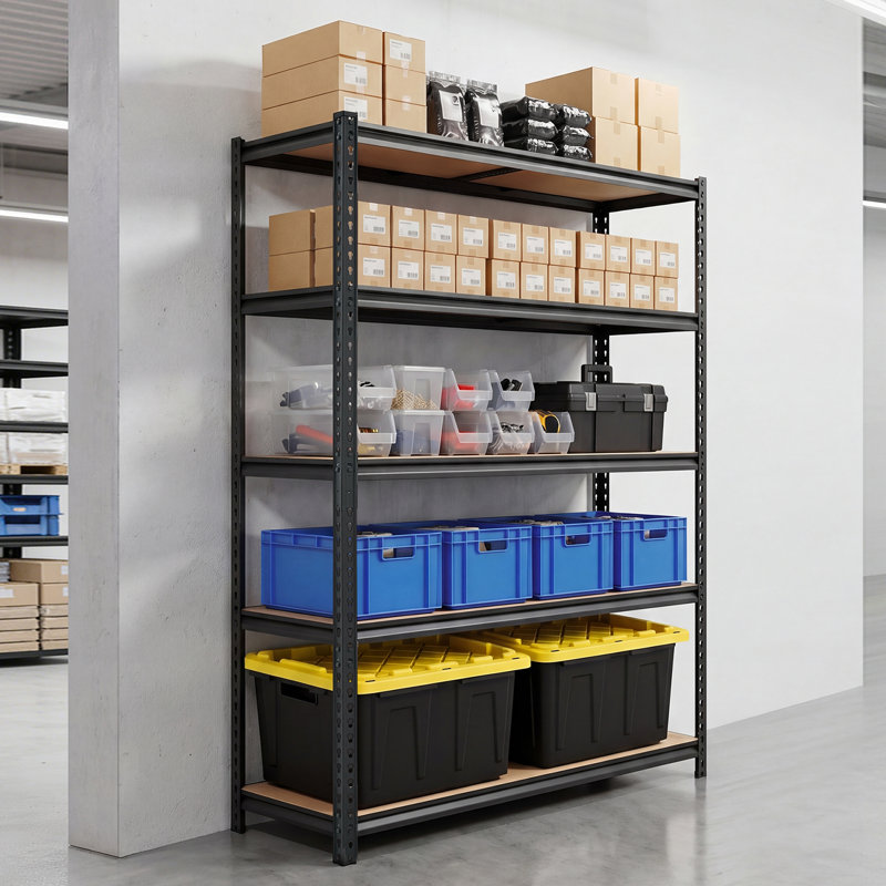 123 cm W Steel Shelving Unit