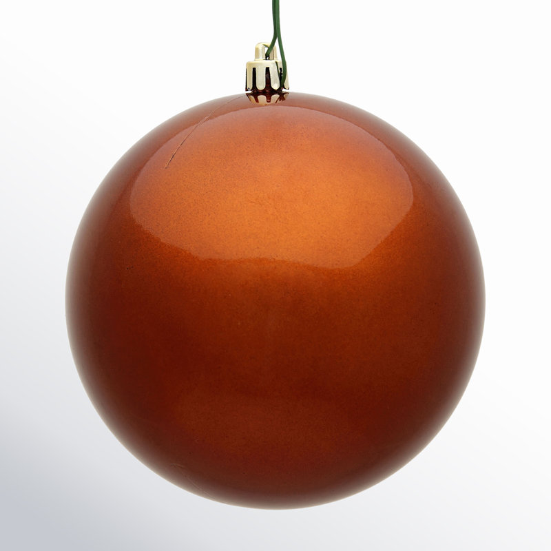 Ornement boule des Fêtes, Cuivre