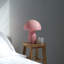 Glass Mushroom Table Lamp, Large Close Top, Butter-428350357