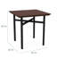 Table de bout carrée en métal 20 x 20 po Avon Rx Santé-102342509-102342512