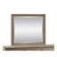 Miroir, aucun assemblage requis, finition gris verger