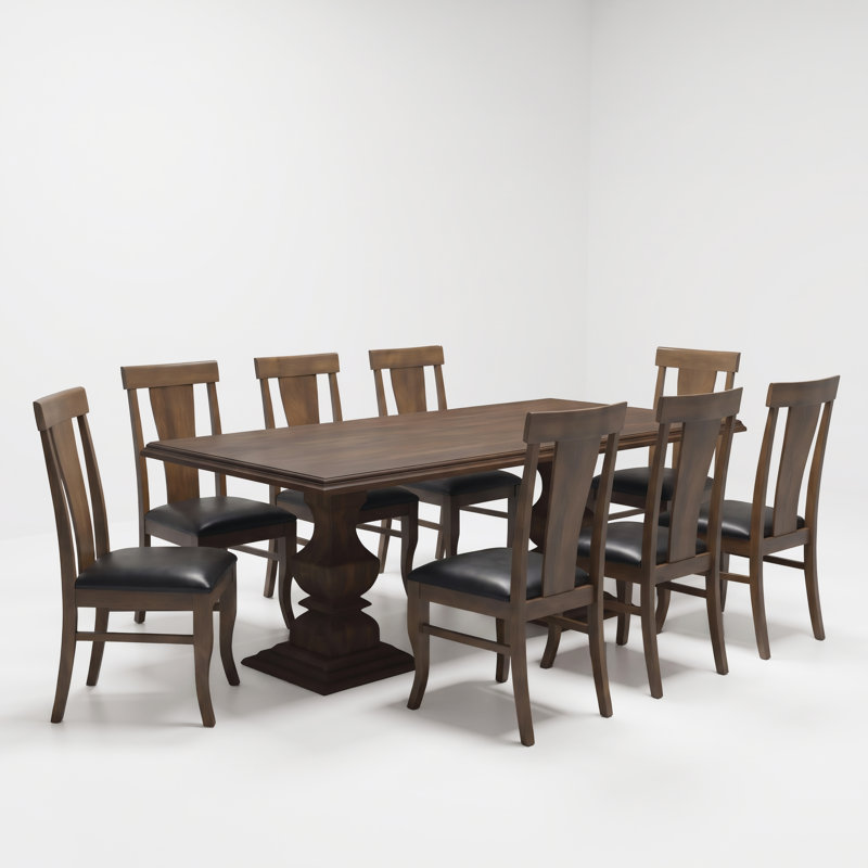 Table de salle à manger Josiane, 96"L x 42"W, Natural