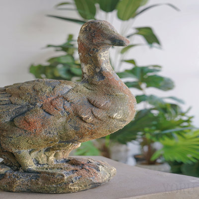 15x8.3x15" Farmhouse Duck Figurine