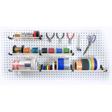 Peggy Pegboard Accessory Hook Only For Hook And Dowel Organizer Storage For Tape, Steel Wire Spools, Ribbon, Crafts, Hobby 10pk