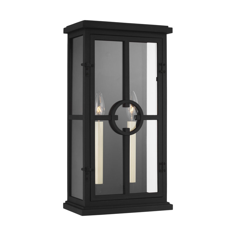 Luminaire de cloison d’extérieur 2 lumières Carrasquillo
