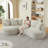 Modern Curved Oversized Sofa