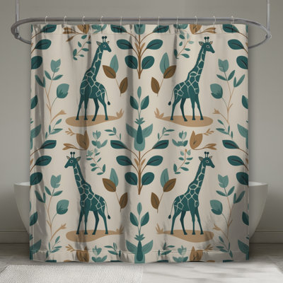 Rideaux de douche Girafe
