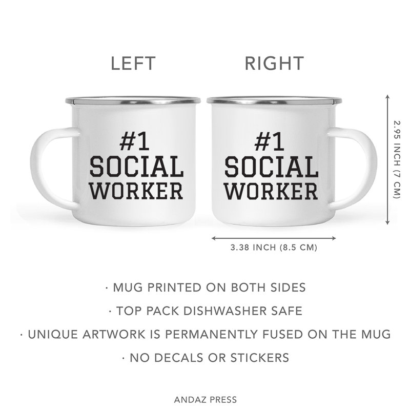 Grande tasse de camping Gilboa, Travailleur social