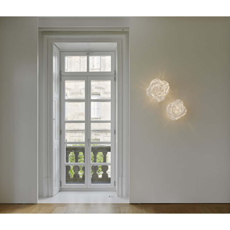 Nevo 1 - Light Flush Mounted Sconce, White, Yes