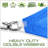Colourtree Sun Shade Sail Rectangle Canopy Fabric Cloth Screen, Water Permeable & UV Block UPF50-54246439-92473865