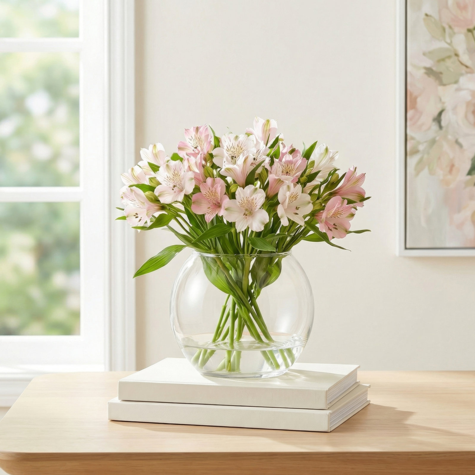 Chesterbrook 3.88'' Glass Table Vase