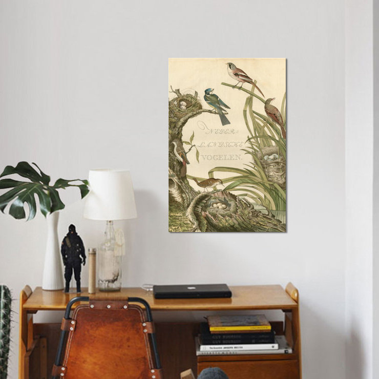 «Sanctuary for Birds», impression sur toile, H 60 po x l 40po x P 1,5 po, Toile tendue, Pas de tapis