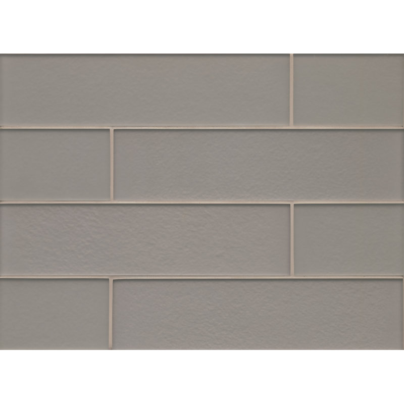 Carreau de verre mural 4 po x 16 po Manhattan, Platine