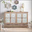 Armoire d'appoint 59,06 po Chic Natural Wood