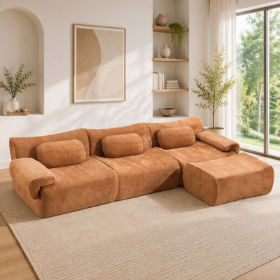 3+1 Seater Chenille Sofa