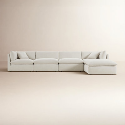 Canapé modulaire rembourré 5 pièces Annabella