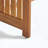 Acacia Wood Coffee Table with Brown Patina Finish-704875119