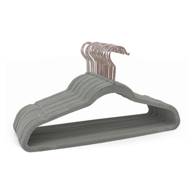Velvet Non-Slip Standard Hanger for Dress/Shirt/Sweater