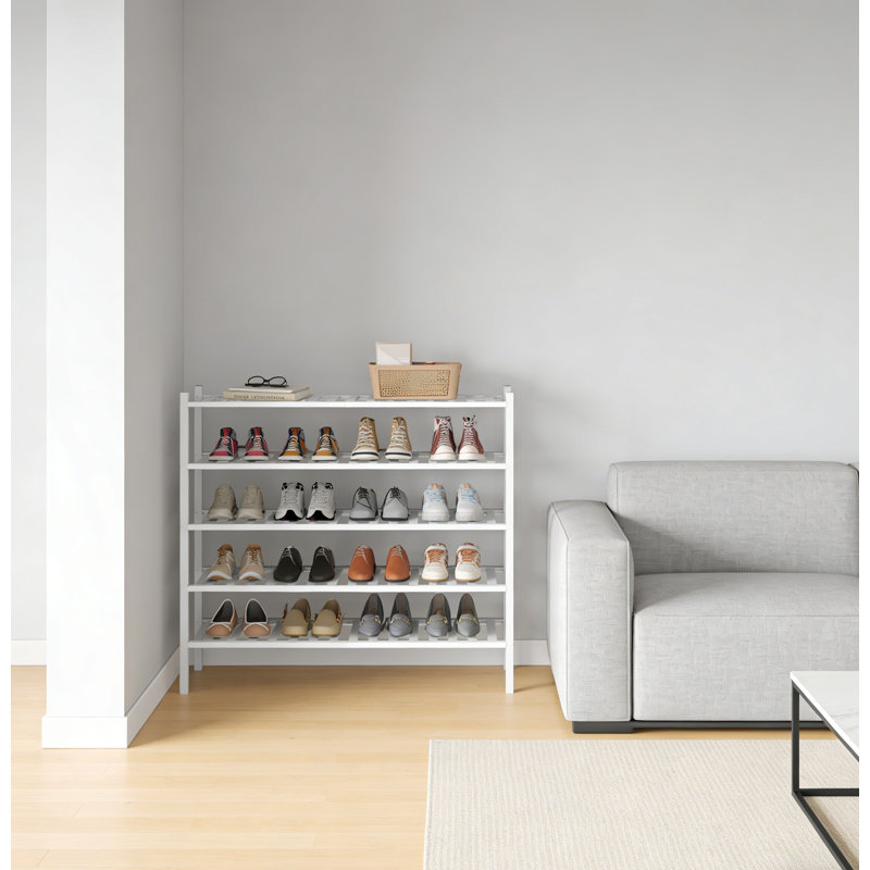 Range-chaussures en bambou
