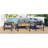 Multi-Person Outdoor Iron Sofa Set With A Table, Rattan Decoration, Waterproof, Rust-Proof, Suitable For Garden, Lawn Use-173797355