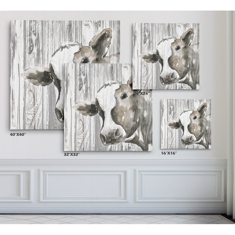 Molly " Molly ", Wrapped Canvas, 16" H x 16" W x 1.5" D