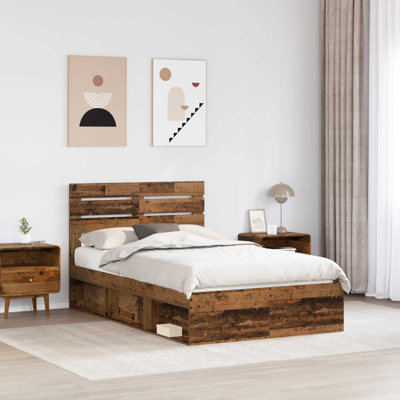 Solid Wood Bed