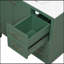 36"Solid Wood Frame Bathroom Vanity With 4 Drawers-1806196715