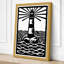 Lighthouse Beacon Graphic - Wrapped Canvas-1738855390-1738855362