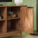Dragelin Modern Reeded TV Stand with Open Storage
