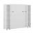 Queen Murphy Bed Wall Bed with Dual Push-Pull Foldable Cabinets-114772144