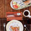 Wildlife Handmade Terra Bianca Salad/Dessert Plate