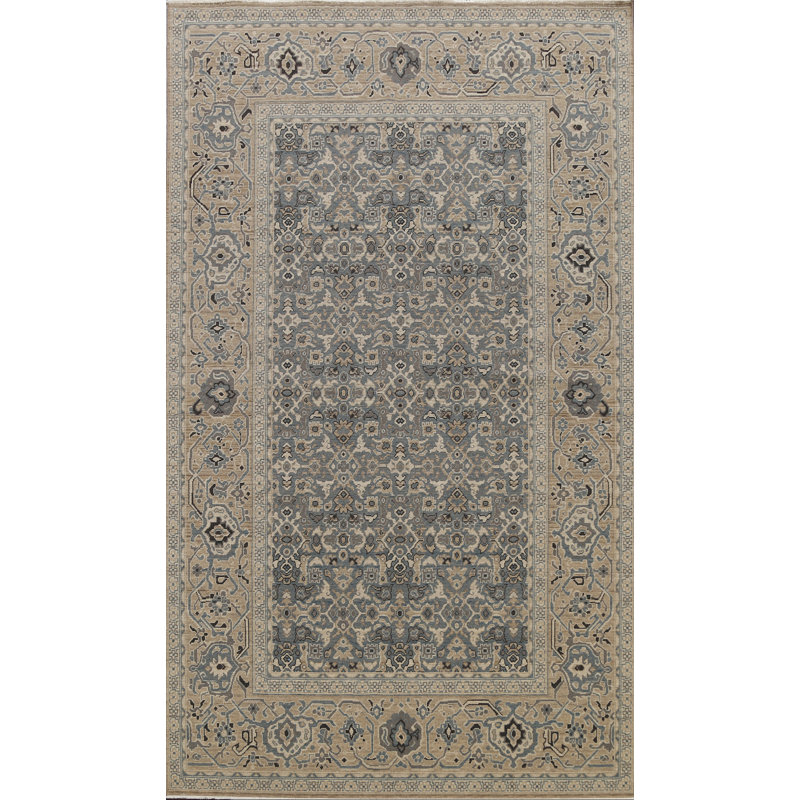 Tapis oriental en laine brun clair Oriental