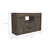 Chapella 2-Drawer Sideboard Dark Walnut