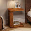 Solid Wood Pedestal End Table