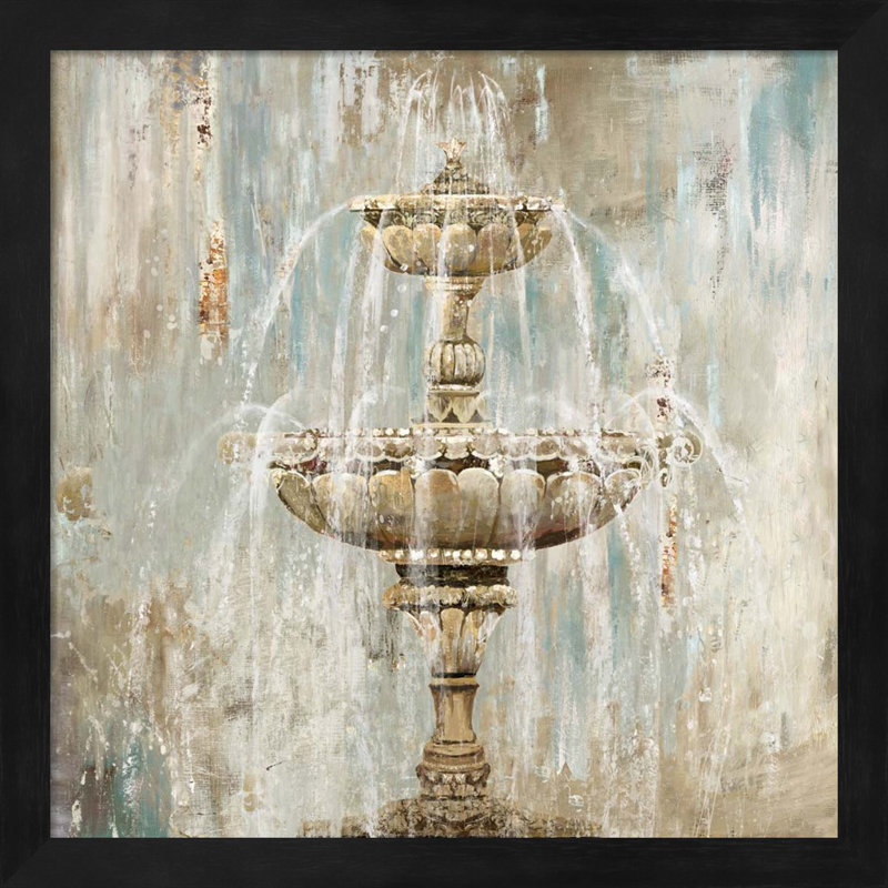 Fontaine par Aimee Wilson, art mural encadré