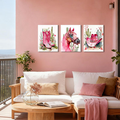 3 Piece Wrapped Canvas Print