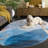 Tacoma Performance Machine Washable Abstract Rug-248329019