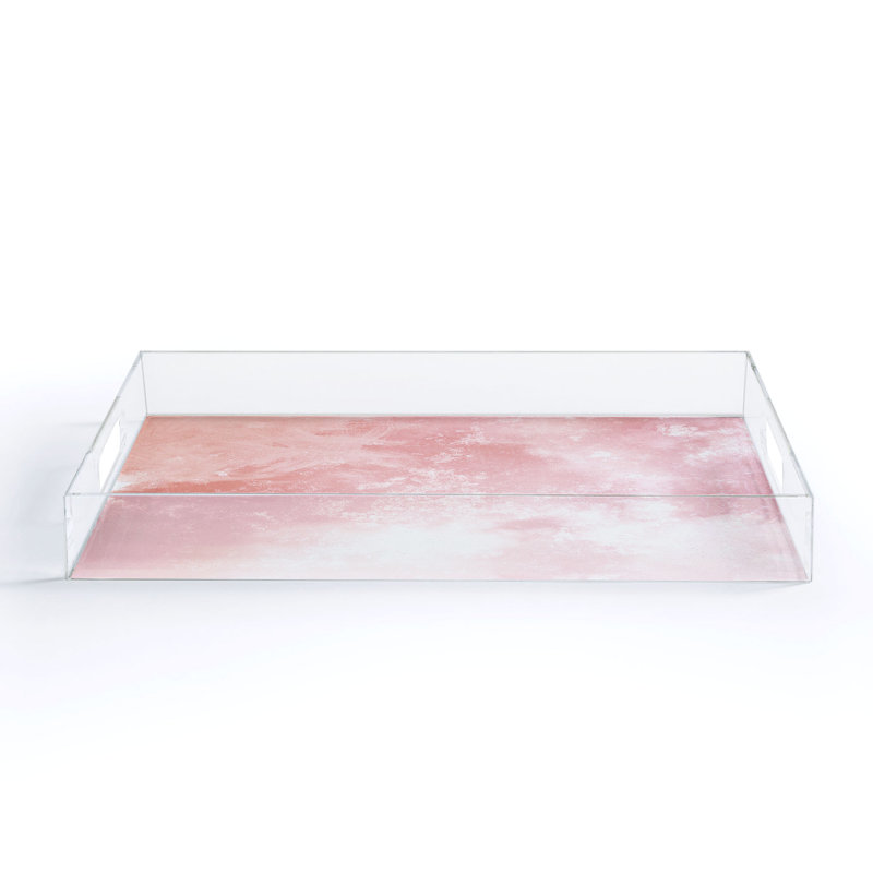 Plateau acrylique Chelsea Victoria, H 1,75 po x l 15,5 po x L 12 po