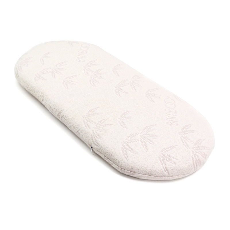 Clair De Lune Coconut Fibre Mattress, Moses Basket (28 x 65 cm)
