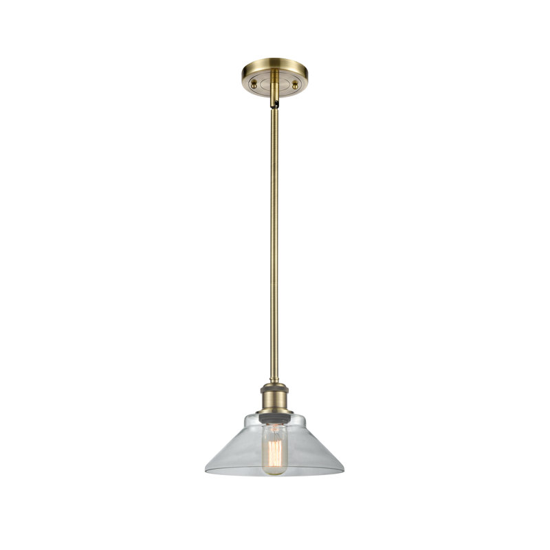 Costin 1 - Light Single Pendant, Clear, LED