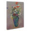 Vase Of Flowers Vol.8 by Odilon Redon - Wrapped Canvas Painting-61853008