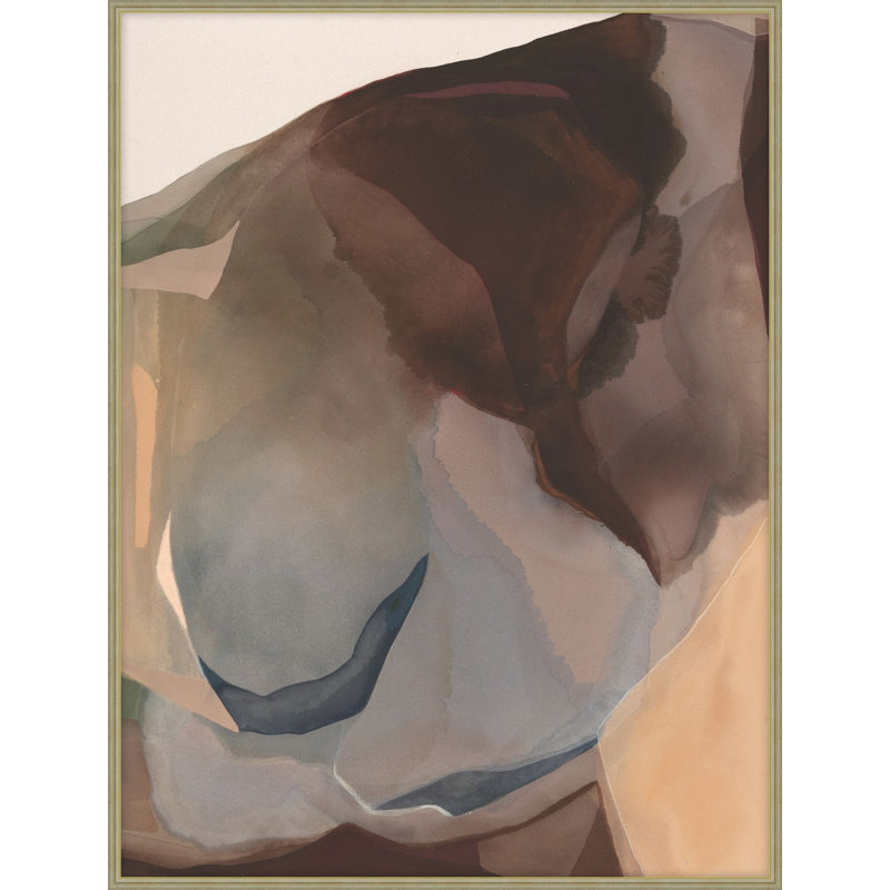 Rehaussé 1, reproduction d'art encadrée, H 61,25 po x l 46,25 po