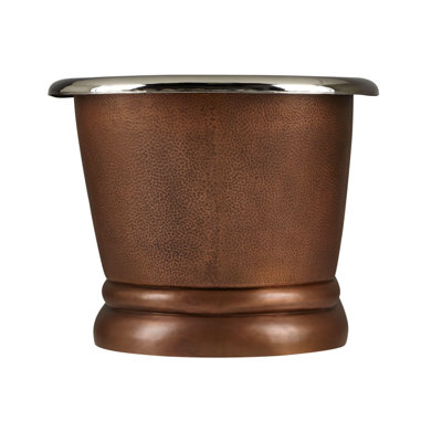 1829mm x 813mm Freestanding Standard Copper Bathtub