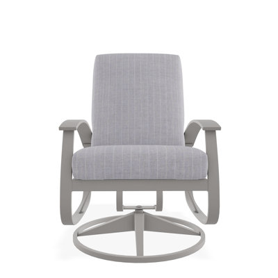 Chaise berçante pivotante à assise profonde Belle Isle