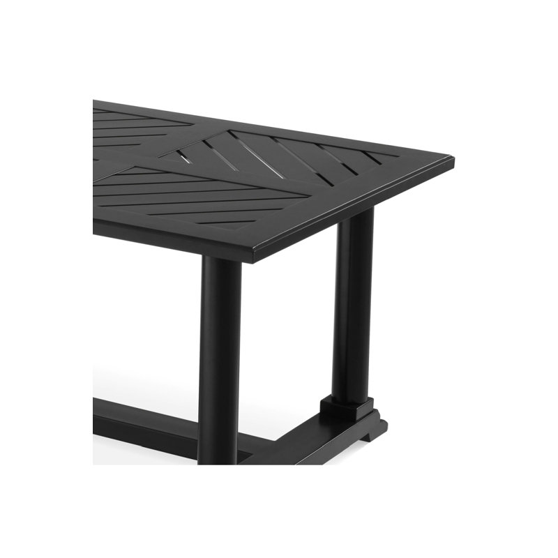 Bell Rive Dining Table, Black