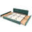Stylish Chenille Storage Bed