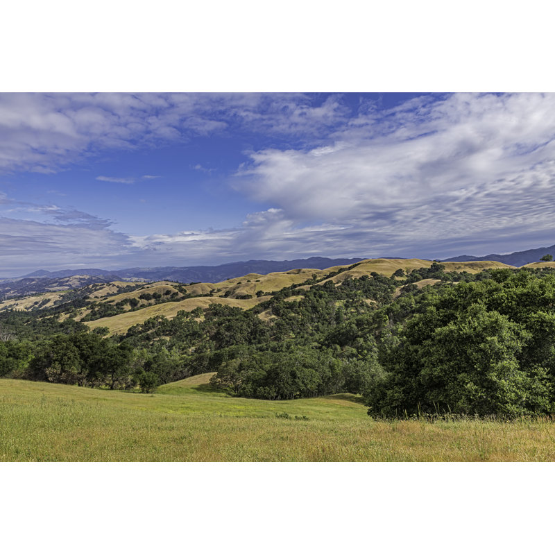 The Rolling Hills by Gerald Corsi - Wrapped Canvas Print, 20cm H x 30cm W x 3.8cm D