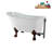 51.2'' x 25.6'' Soaking Acrylic Bathtub-72770405-76231118