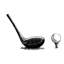 Illustration de club de golf BW - impression encadrée «Man Cave»